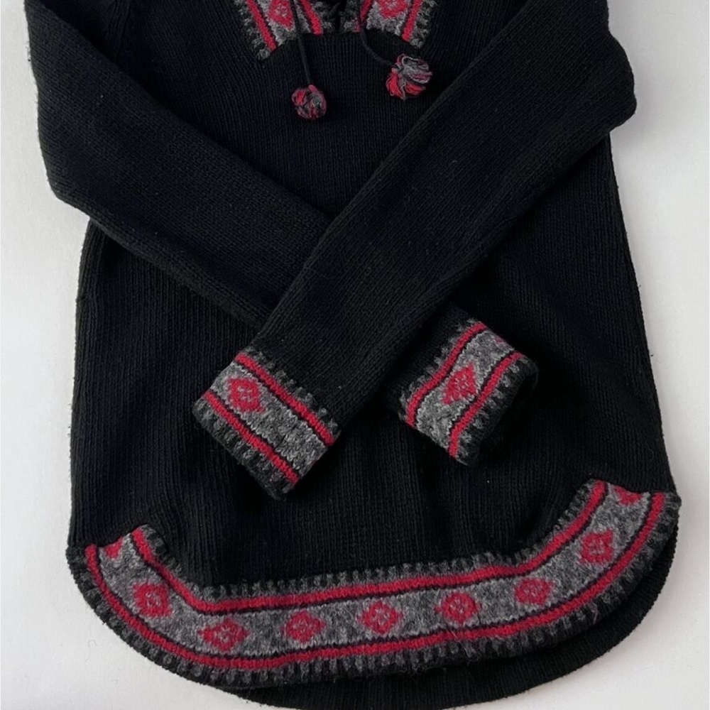 Vtg Polo  Ralph Lauren Black Wool Sweater - Picture 5 of 14